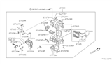 Diagram for 1990 Nissan Stanza Air Duct - 27125-85E01