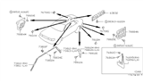 Diagram for 1991 Nissan Stanza Mud Flaps - 78818-65E00