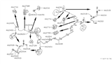 Diagram for 1991 Nissan Stanza Brake Line - 46316-65E00