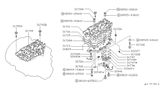 Diagram for 1990 Nissan Stanza Valve Body - 31705-27X63