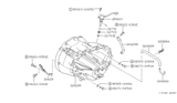 Diagram for 1990 Nissan Stanza Vehicle Speed Sensor - 25010-85E01