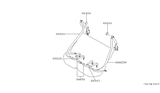 Diagram for 1992 Nissan Stanza Seat Belt - 88842-65E03