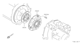 Diagram for 1993 Nissan Axxess Pressure Plate - 30210-30R11