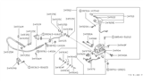 Diagram for 1991 Nissan Stanza Shift Cable - 34935-51E00