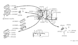 Diagram for 1992 Nissan Stanza Fuse Box - 24311-89900