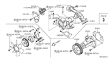 Diagram for 2012 Nissan Pathfinder Radiator Hose - 13049-AR000