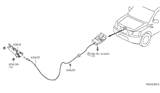 Diagram for 2010 Nissan Pathfinder Hood Latch - 65601-ZS00A