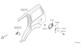 Diagram for 2006 Nissan Pathfinder Fuel Door - 78830-EA530