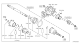 Diagram for 2007 Nissan Pathfinder Axle Shaft - 39600-EA000