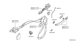 Diagram for Nissan Pathfinder Door Handle - 806B1-9CA0B