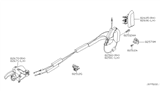 Diagram for Nissan Pathfinder Door Lock Actuator - 82501-ZP80A