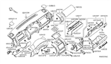 Diagram for 2005 Nissan Pathfinder Air Bag - 98555-EA182