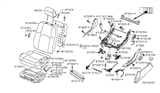 Diagram for 2005 Nissan Pathfinder Seat Switch - 87012-EA002