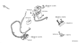 Diagram for 2012 Nissan Pathfinder Door Lock Actuator - 90330-EA500