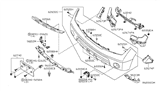 Diagram for Nissan Pathfinder Spoiler - 96015-EA500