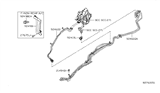 Diagram for 2008 Nissan Pathfinder A/C Hose - 92460-EA000