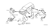 Diagram for 2005 Nissan Pathfinder Speed Sensor - 47900-EA001