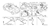 Diagram for 2006 Nissan Pathfinder Antenna - 25975-EA100