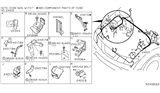 Diagram for 2005 Nissan Pathfinder Relay - 24012-EA501