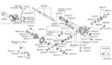 Diagram for 2005 Nissan Xterra Transfer Case Seal - 38189-AR001