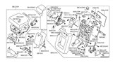 Diagram for 2005 Nissan Pathfinder Armrest - 88700-EA100