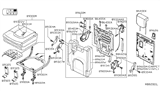 Diagram for 2005 Nissan Pathfinder Seat Cushion - 89300-EA000