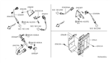 Diagram for 2006 Nissan Pathfinder Engine Control Module - 23710-ZP50A