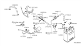 Diagram for 2009 Nissan Xterra Vapor Canister - 14950-EA201