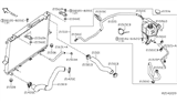 Diagram for 2012 Nissan Pathfinder Radiator Hose - 21501-ZS00A