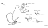 Diagram for 2006 Nissan Pathfinder Tailgate Lock - 90502-EA500