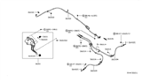 Diagram for 2009 Nissan Pathfinder Parking Brake Cable - 36402-EA500