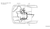 Diagram for 2019 Nissan Frontier Battery Cable - 24080-EA200