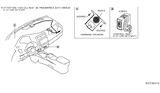 Diagram for 2018 Nissan Leaf Body Control Module - 284U1-5SN0A