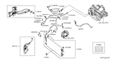 Diagram for Nissan Leaf A/C Condenser - 92100-5SA0A