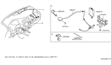 Diagram for 2020 Nissan Leaf Antenna Cable - 28242-5SN0A