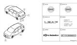 Diagram for 2014 Nissan Leaf Emblem - 80892-3NK0A