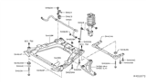 Diagram for Nissan Rogue Alignment Bolt - 54459-EN11C