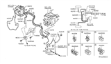 Diagram for Nissan Leaf Brake Line - 46211-5SA1A