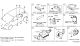 Diagram for Nissan Leaf Body Control Module - 47880-5SA0A