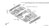 Diagram for 2018 Nissan Leaf Floor Pan - 74320-5SP0A