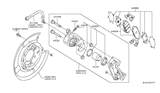 Diagram for 2018 Nissan Leaf Brake Caliper - 44001-4CA0C