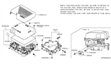 Diagram for 2021 Nissan Leaf Coolant Temperature Sensor - 22630-5WK0A