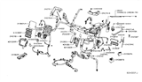 Diagram for Nissan Maxima Fuse Box - 24383-51E00