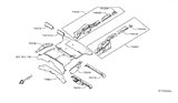 Diagram for Nissan Leaf Rear Crossmember - G5650-5SPMA