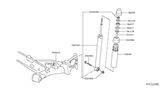 Diagram for 2020 Nissan Leaf Shock Absorber - E6210-5SA1A