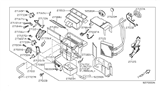 Diagram for 2002 Nissan Sentra A/C Expansion Valve - 92200-4M405