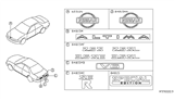 Diagram for 2002 Nissan Altima Emblem - 84890-8J000