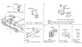 Diagram for 2002 Nissan Altima Air Bag Control Module - 28556-3Z625