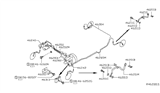 Diagram for 2002 Nissan Altima Brake Line - 46242-8J000