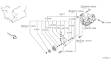 Diagram for 2005 Nissan Murano Timing Belt Idler Pulley - 11925-31U05